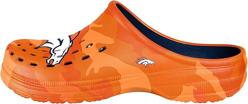 Miniatura 321 de FOCO - Sandalias de agua de jardín con logotipo de equipo de la NFL, para hombre Camuflaje tonal,logotipo grande de bloque