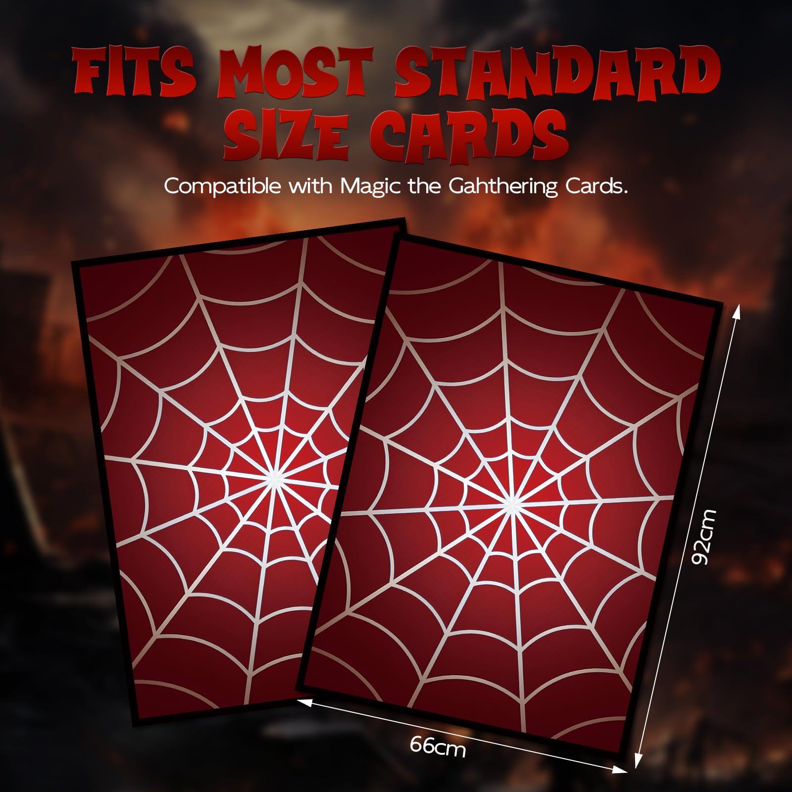 commander at home card sleeves FUNinEDH MTG - Spier Web Condition:Near Mint Each sleeve features a FREE WILD CARDS! The quilt lovers