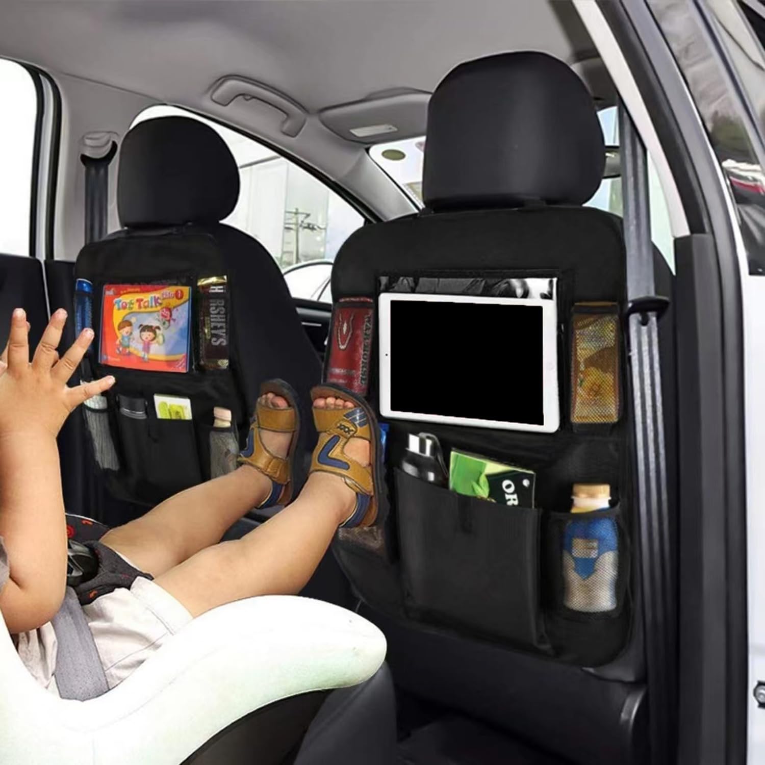 Organiseur siege enfant pour Nissan Qashqai, idéal pour voyages en famille