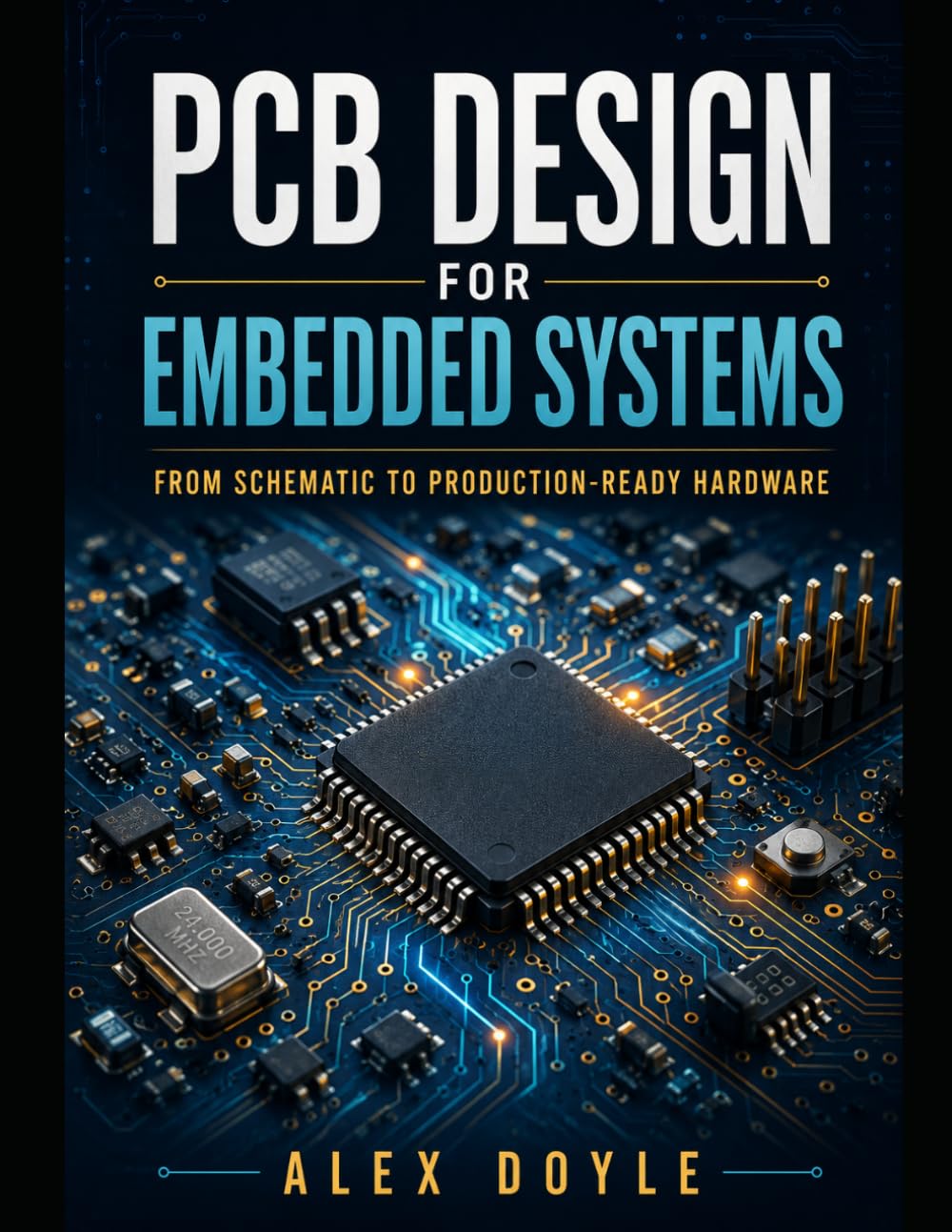 PCB Design for Embedded Systems: A Practical Guide to Schematic, Layout, and Manufacturing