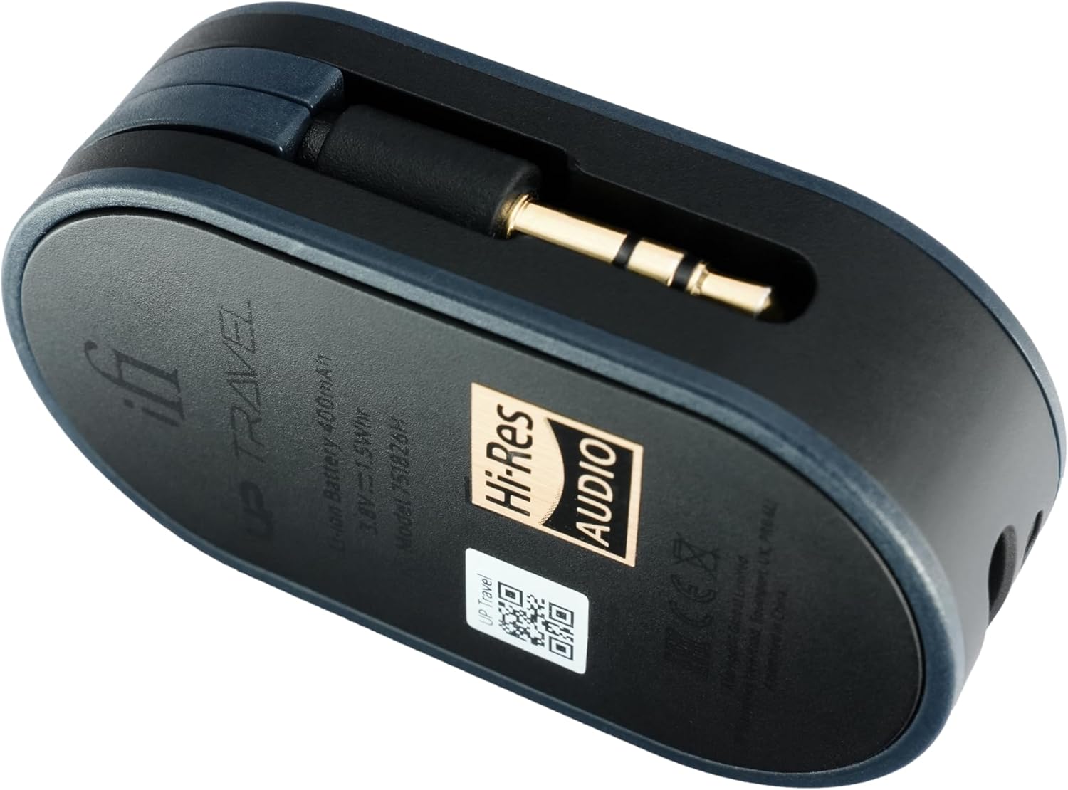 iFi UP Travel - Portable HI-FI Bluetooth 5.2 Transmitter and Receiver - Supports Dual Headphone Pairing - 3.5mm AUX Wireless Audio Transmitter for Use in Cars, Airplanes, or While Traveling