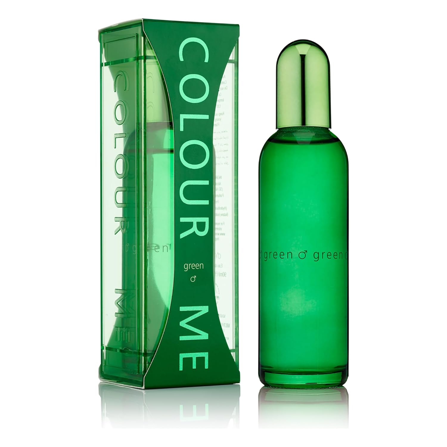 COLOUR ME Milton-Lloyd Green - Cologne for Men - Oriental Perfume for Men - Woody, Amber Fragrances - Mens Cologne - Long Lasting Perfume - 3 oz