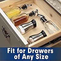 Vista 2 de Revestimiento de estante, revestimiento de cajón, revestimiento de gabinete de 17.7 pulgadas x 20 pies para armarios de cocina, revestimientos