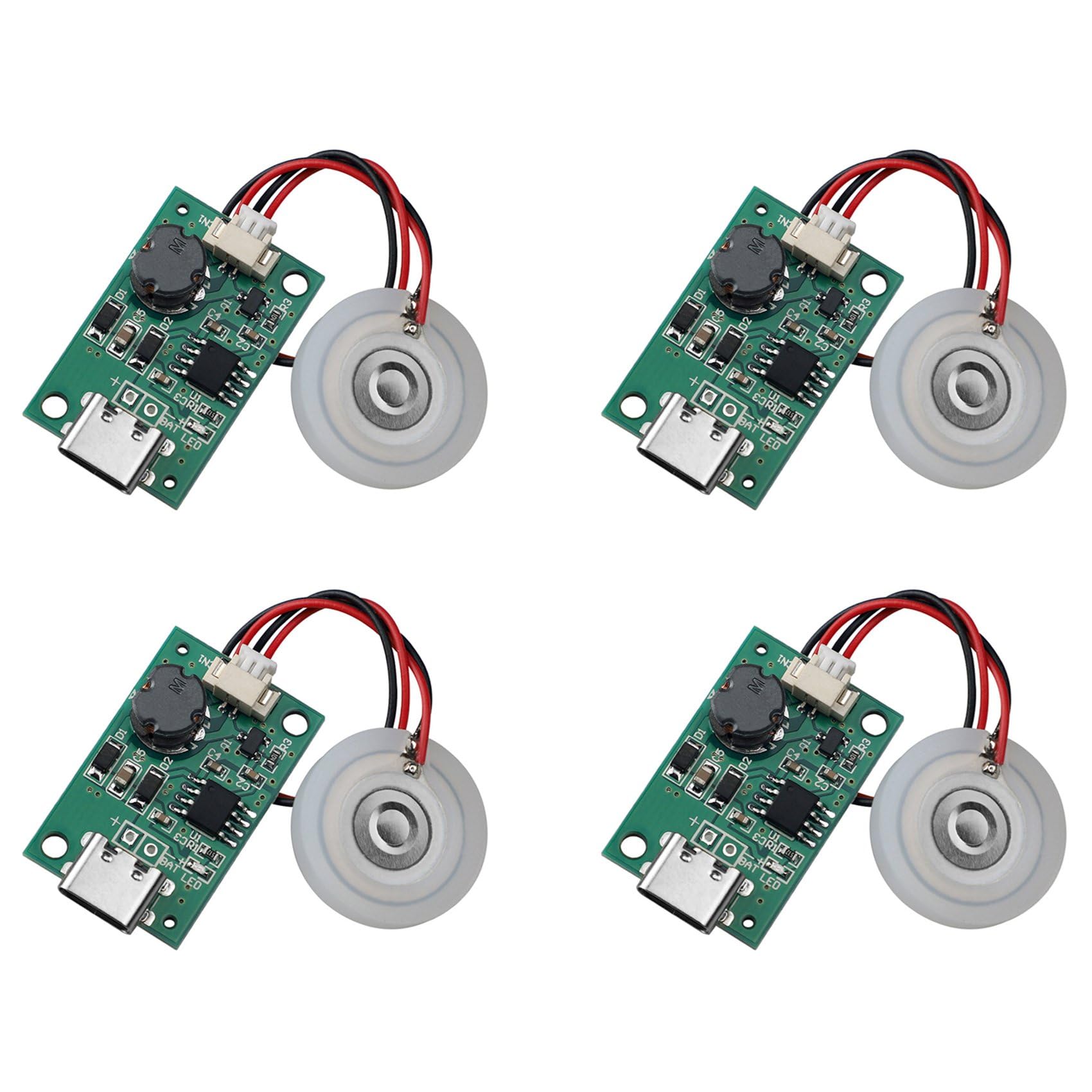 Hndhbfgrt 4X Usb Ultrasonic Mist Maker Atomizer Transducer Atomizer Film Plate Accessories Humidifier Rubber Gasket