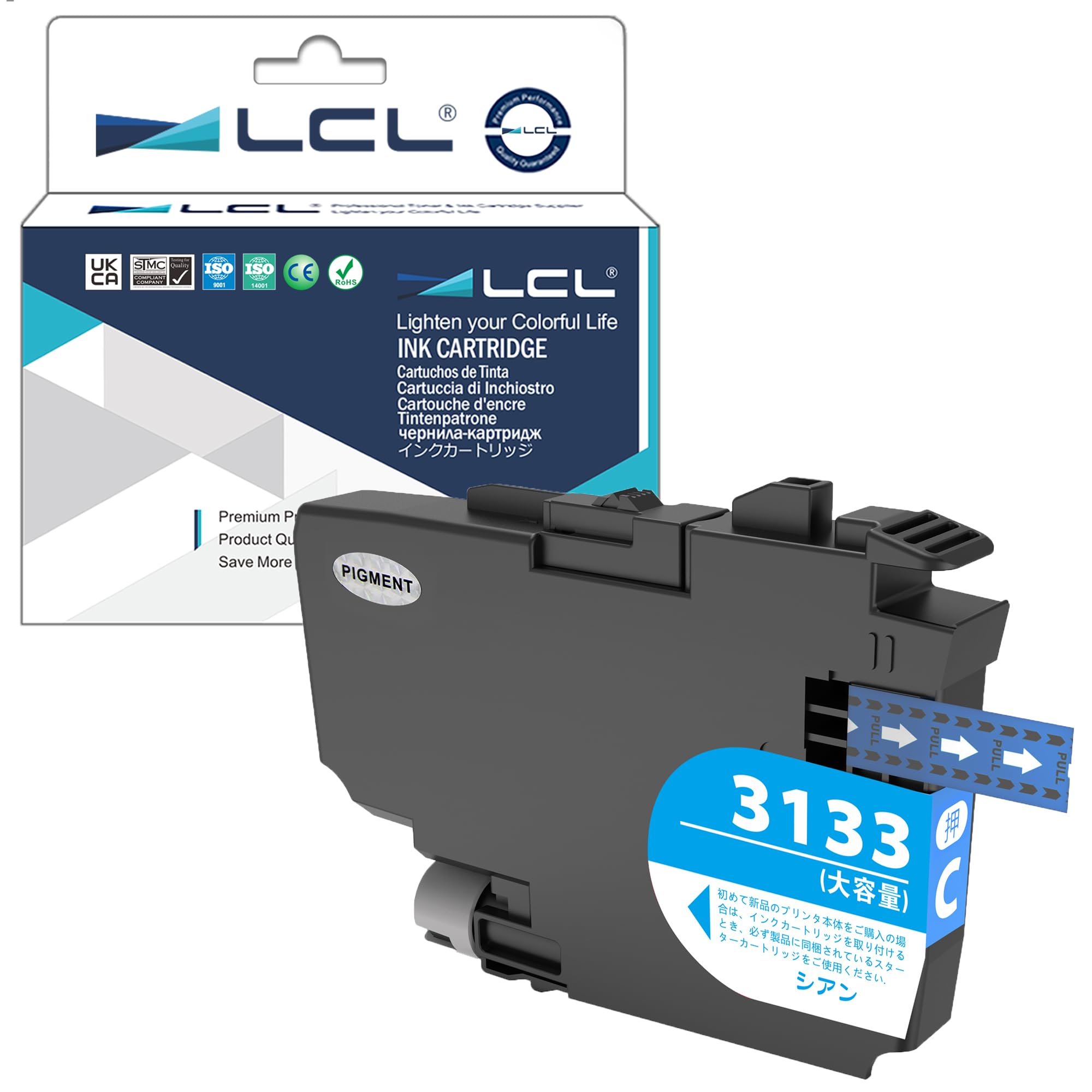 Amazon.co.jp: LCL Brother用 ブラザー用 LC3133 LC3133C （1