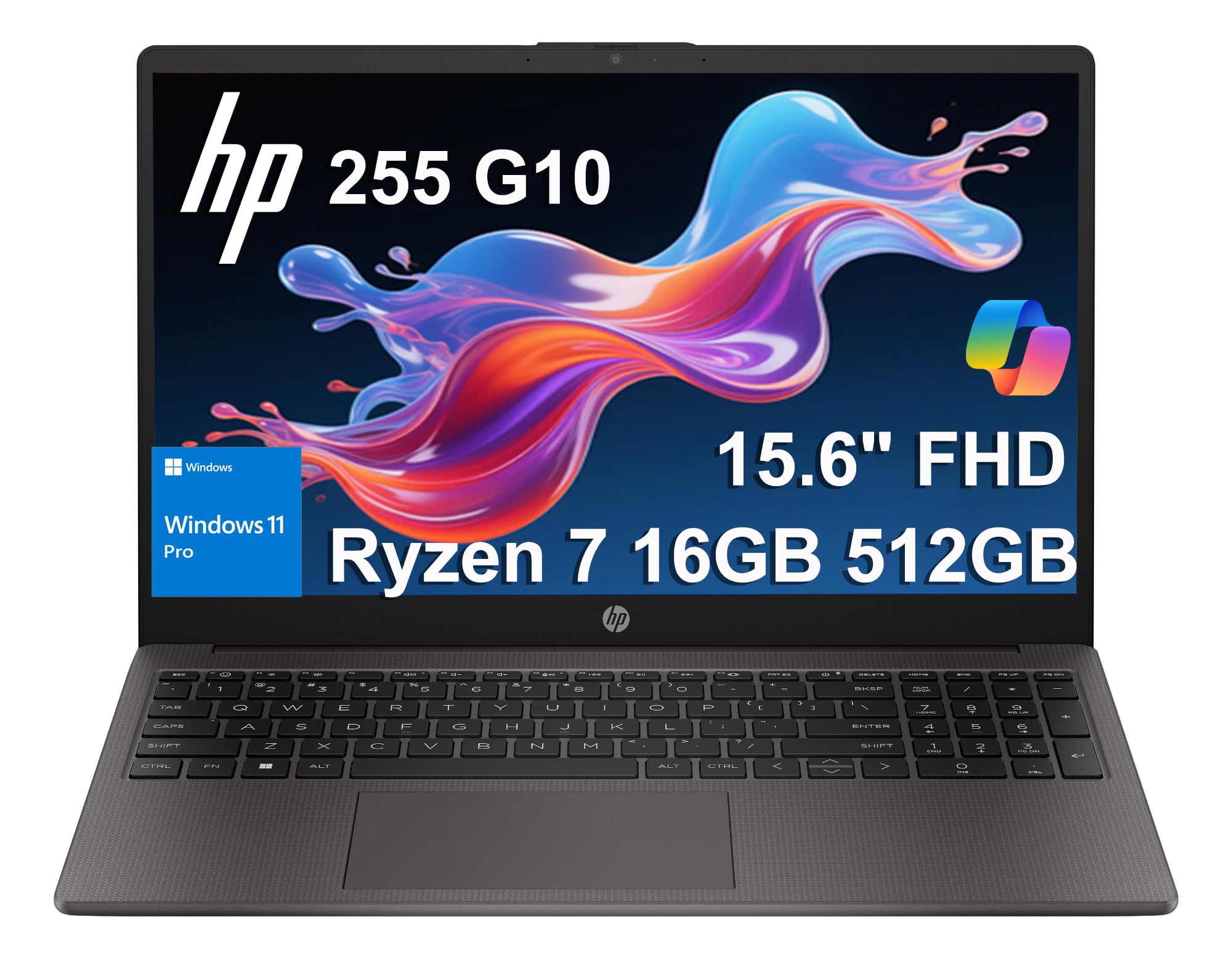 W255EU 4GB 500GB 無線 Windows10 Office Amazon.com: HP 255 G10 15.6