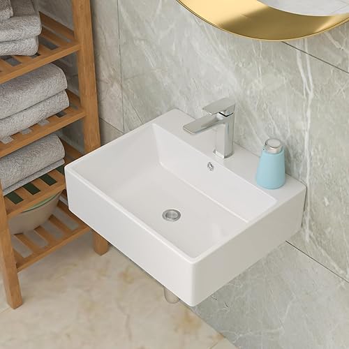 Miniatura 127 de Ordear - Lavabo de baño color blanco, para encimera.