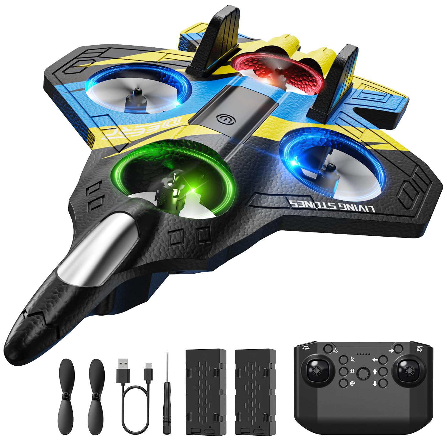 deerc avion rc débutant 2.4ghz