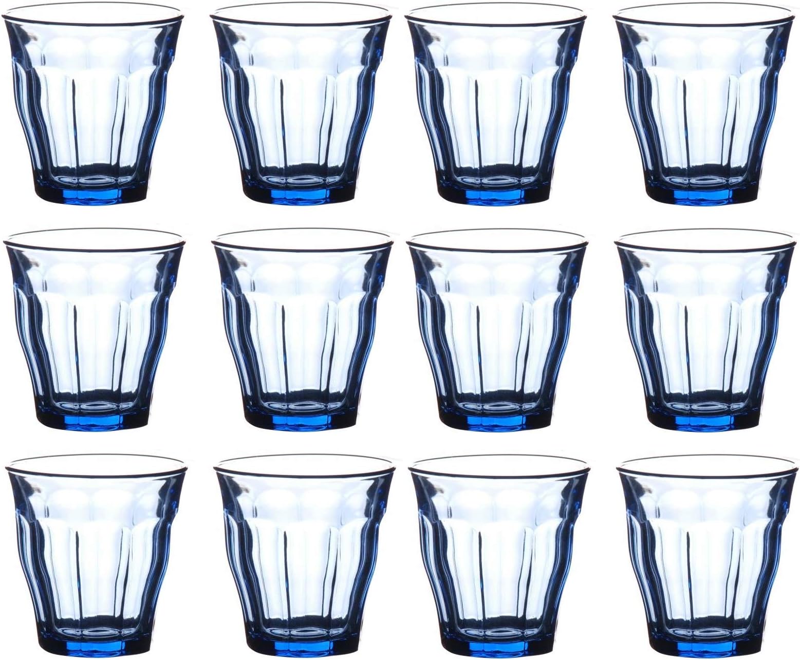 Marine Water Juice Traditional Tumbler Glasses - 250ml - Pack of 12 8.75oz / 250ml / 25cl Toughened Glasses, Tempered Glasses