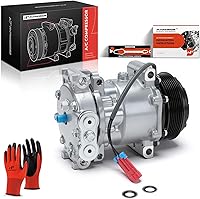 Vista 10 de A-Premium Compresor de aire acondicionado de CA con embrague compatible con Chevrolet C6500 Kodiak/C8500 2003-2009 y GMC C6500/C7500 Topkick