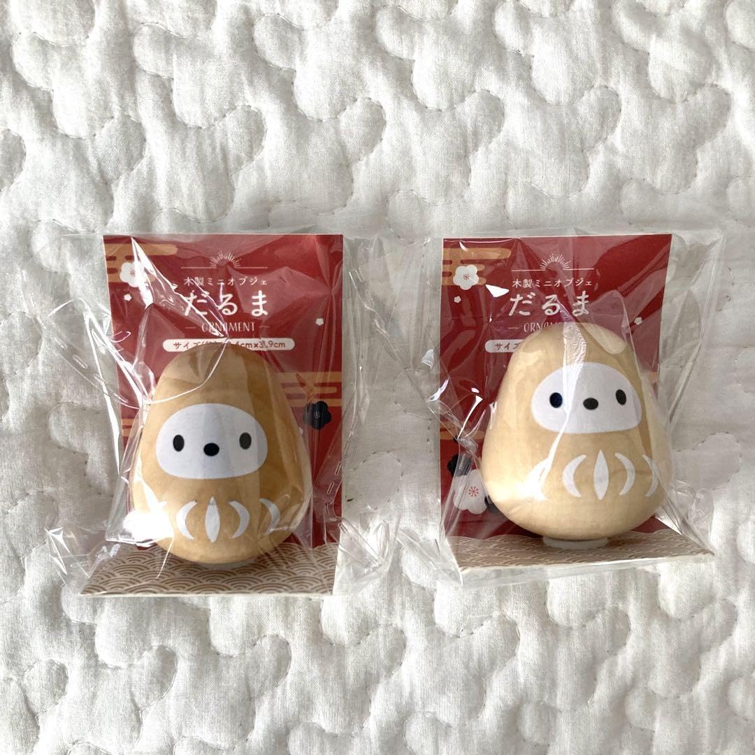 木製 手形状オブジェ 2点セット Amazon | 木製ミニオブジェだるま 正月飾り 2点セットセリア