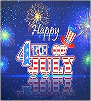 Vista 1 de Kigai Cubierta magnética para lavavajillas del 4 de julio, cubierta magnética para panel de puerta de nevera de cocina, cubierta magnética