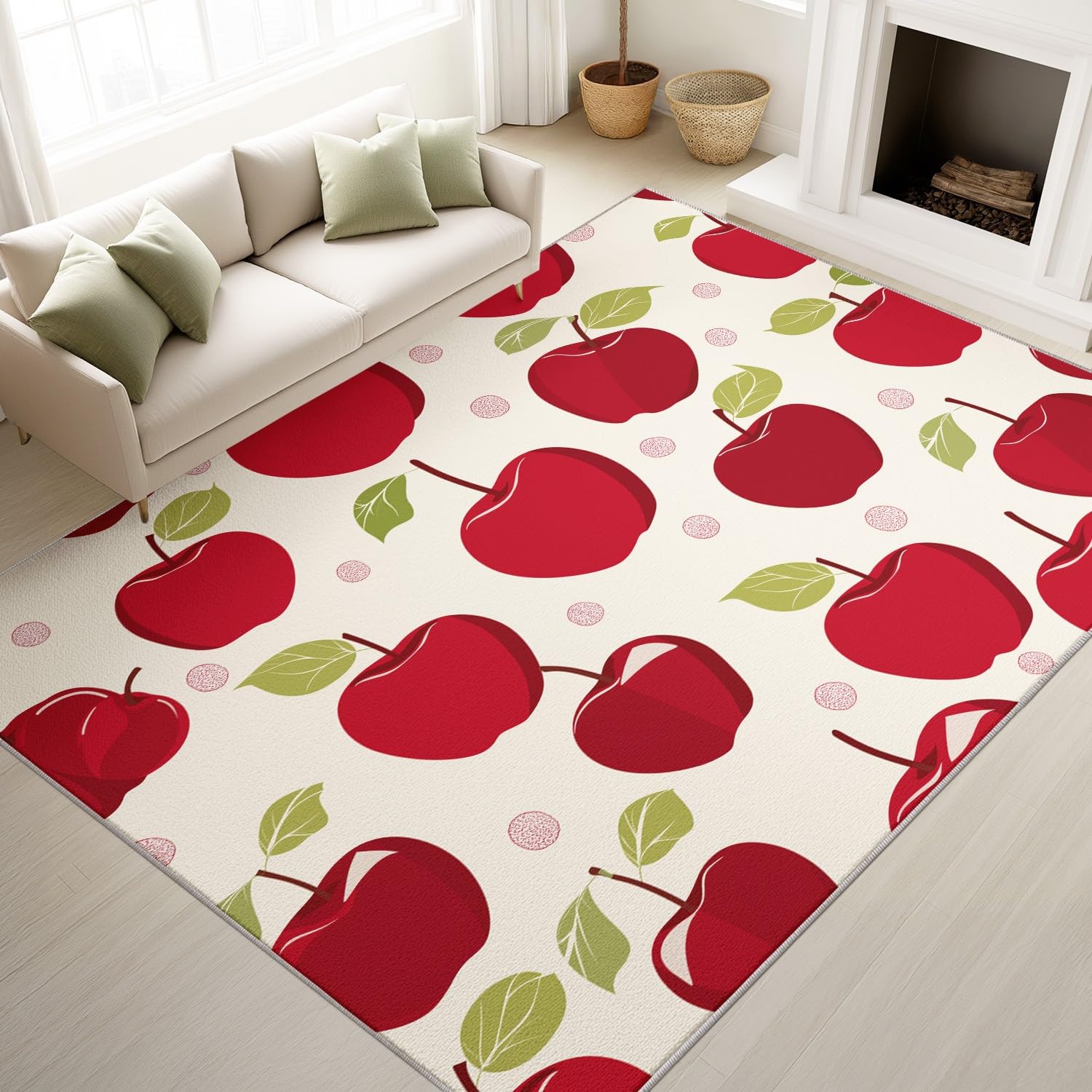 Tapis lavable en machine antidérapant et antisalissure doux 120x180