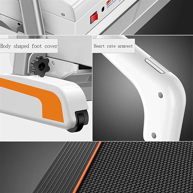 Caminadora Eléctrica Plegable para Casa con Monitor de Ritmo Cardíaco miniatura 6
