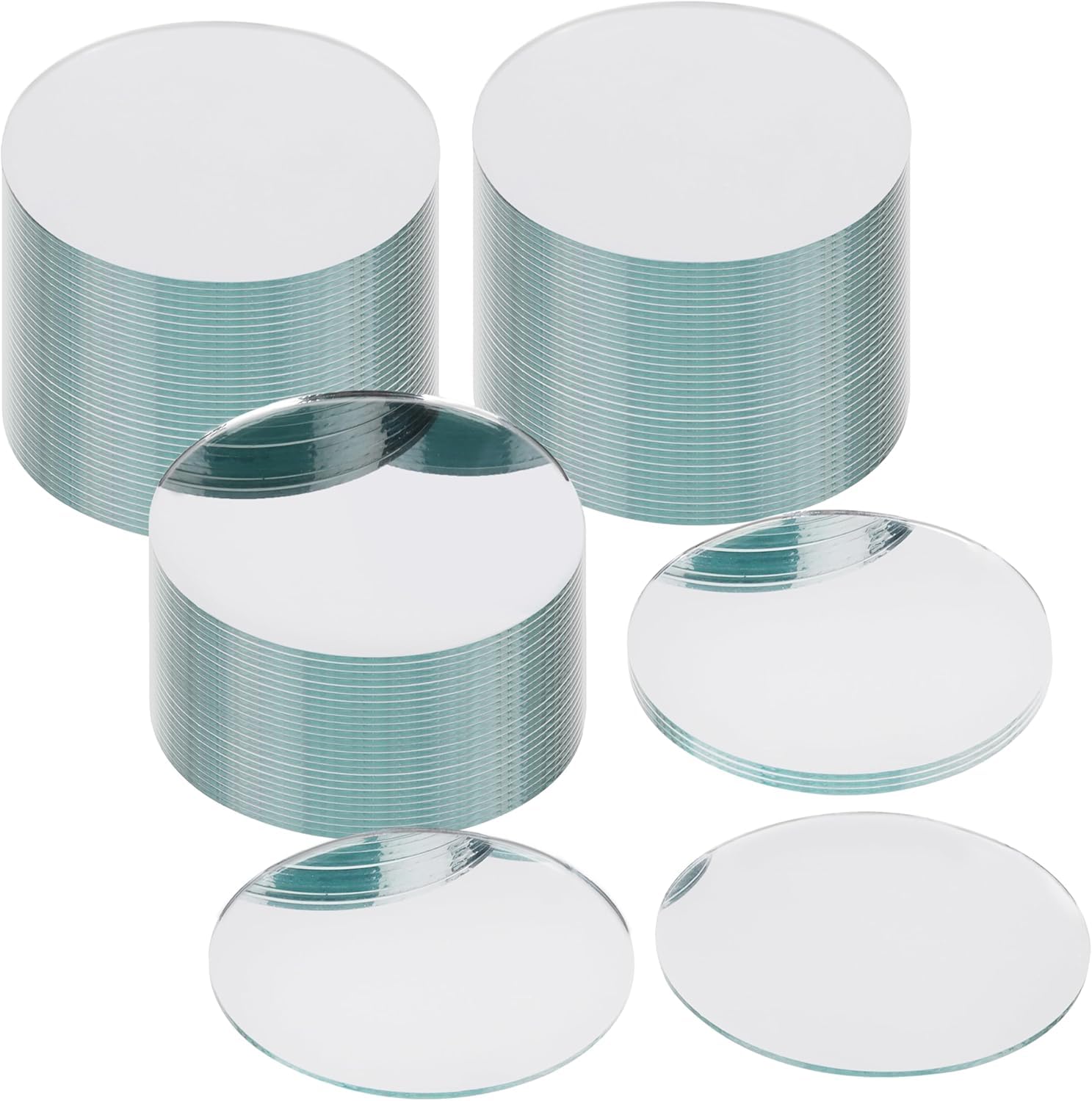 NEIXX™ Acrylic Mirror 3 inches Round, 2mm Thickness, Pack of 15 Pcs for Crafts Adhesive Round Bulk Mirror Circles Craft Acrylic Tiles for DIY Projects, Wall, Table & Art Decor Essentials-image-43