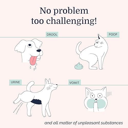 Miniatura 4 de Hepper Advanced Bio-Enzyme - Spray eliminador de manchas y olores para mascotas, eliminador de olores, manchas y orina para gatos, perros y otros