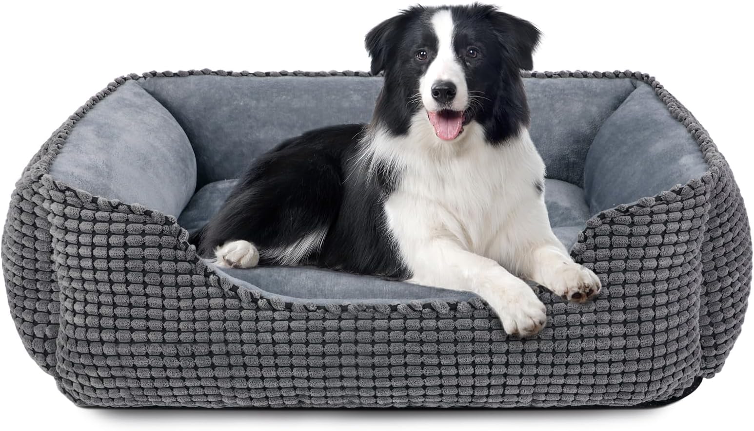 Cuccia Per Cani E Gatti Paradise ÖKOLINE XL - Divano Con Fodera Rimovibile, Grafite, 96x62 Cm - Foto 7