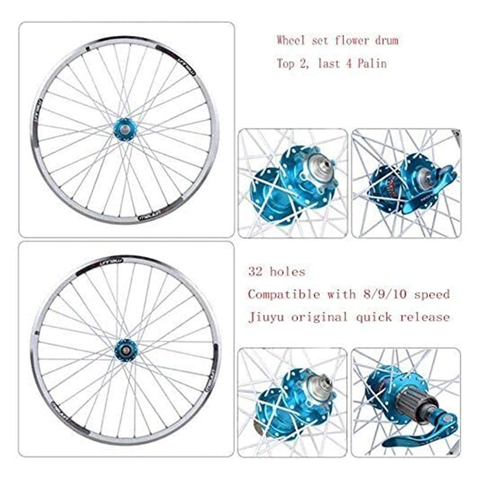 Amazon | ZECHAO 26インチ 合金 マウンテンバイク ホイール 32H ダブル