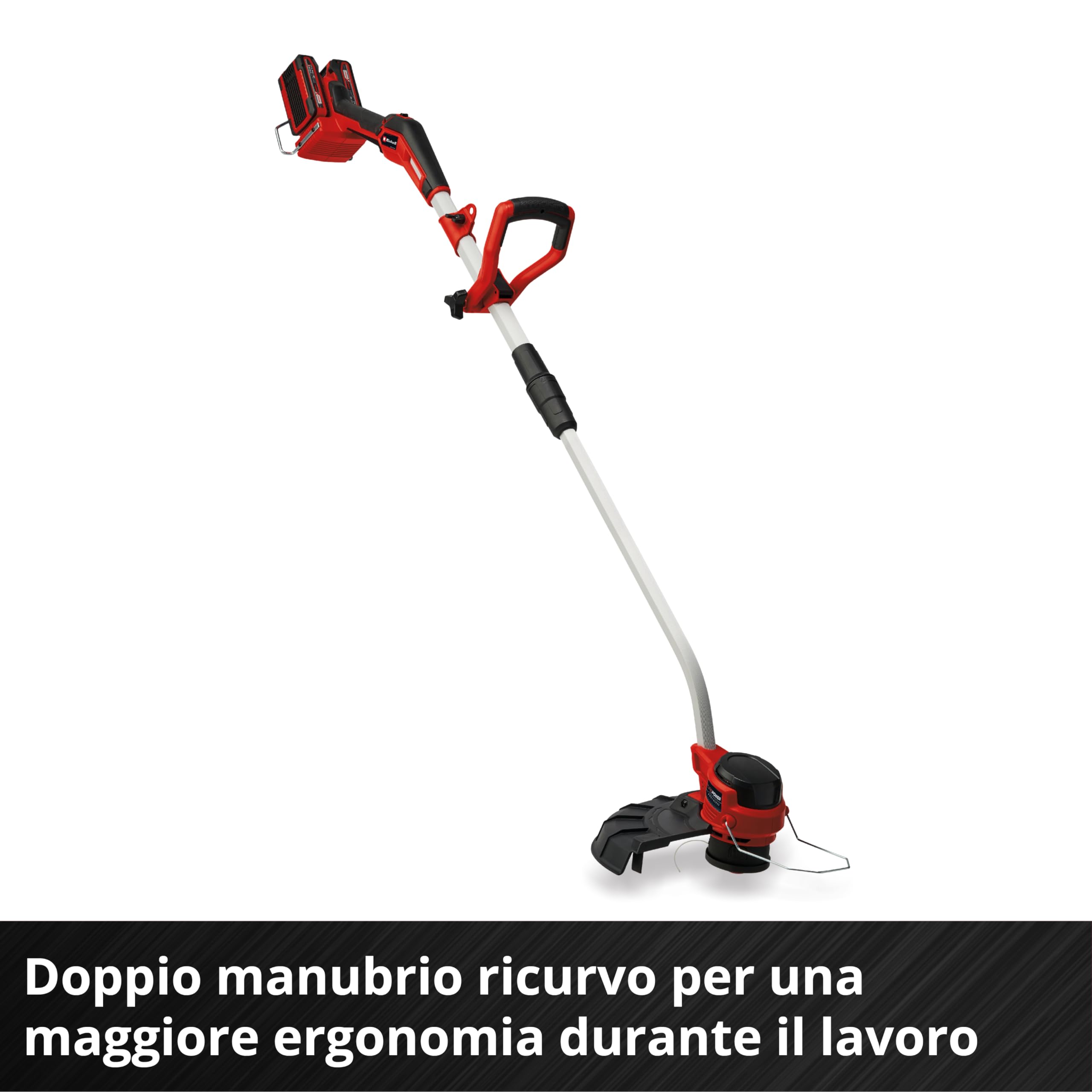 Einhell Professional, tosaerba a batteria GP-CT 36/35 Li BL-Solo Power X-Change (36 V, bobina di filo con testina automatica, Brushless, Flowerguard, senza batteria)