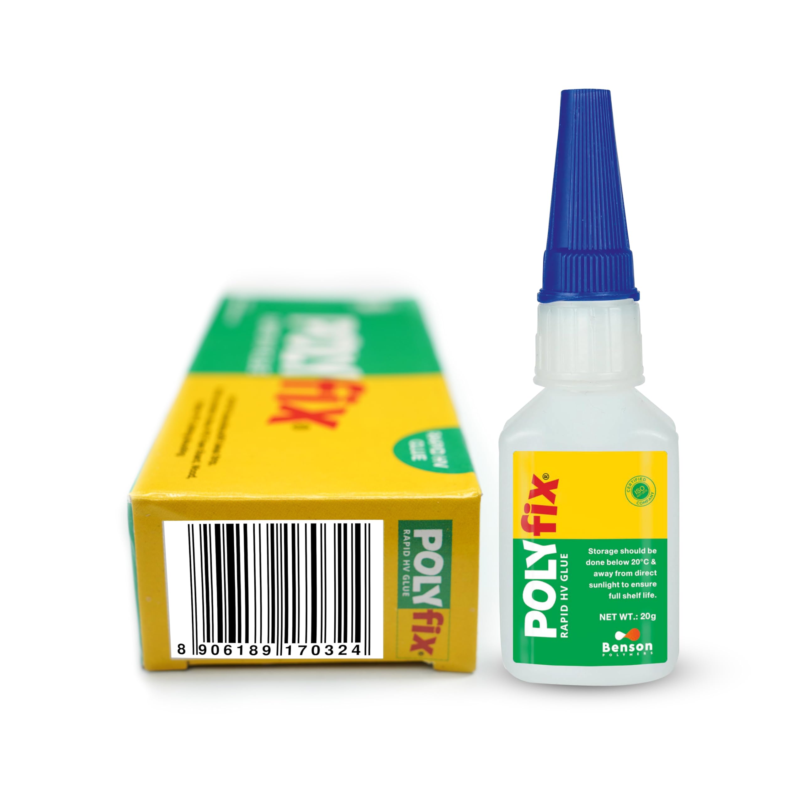 Polyfix Rapid HV Glue for multiple purpose use for wood, metal,stone, pvc | working vertical & horizontal surfaces with long Nozzle | thick glue no dripping formula | mess- free, pin hole bottle. 20g-image-17