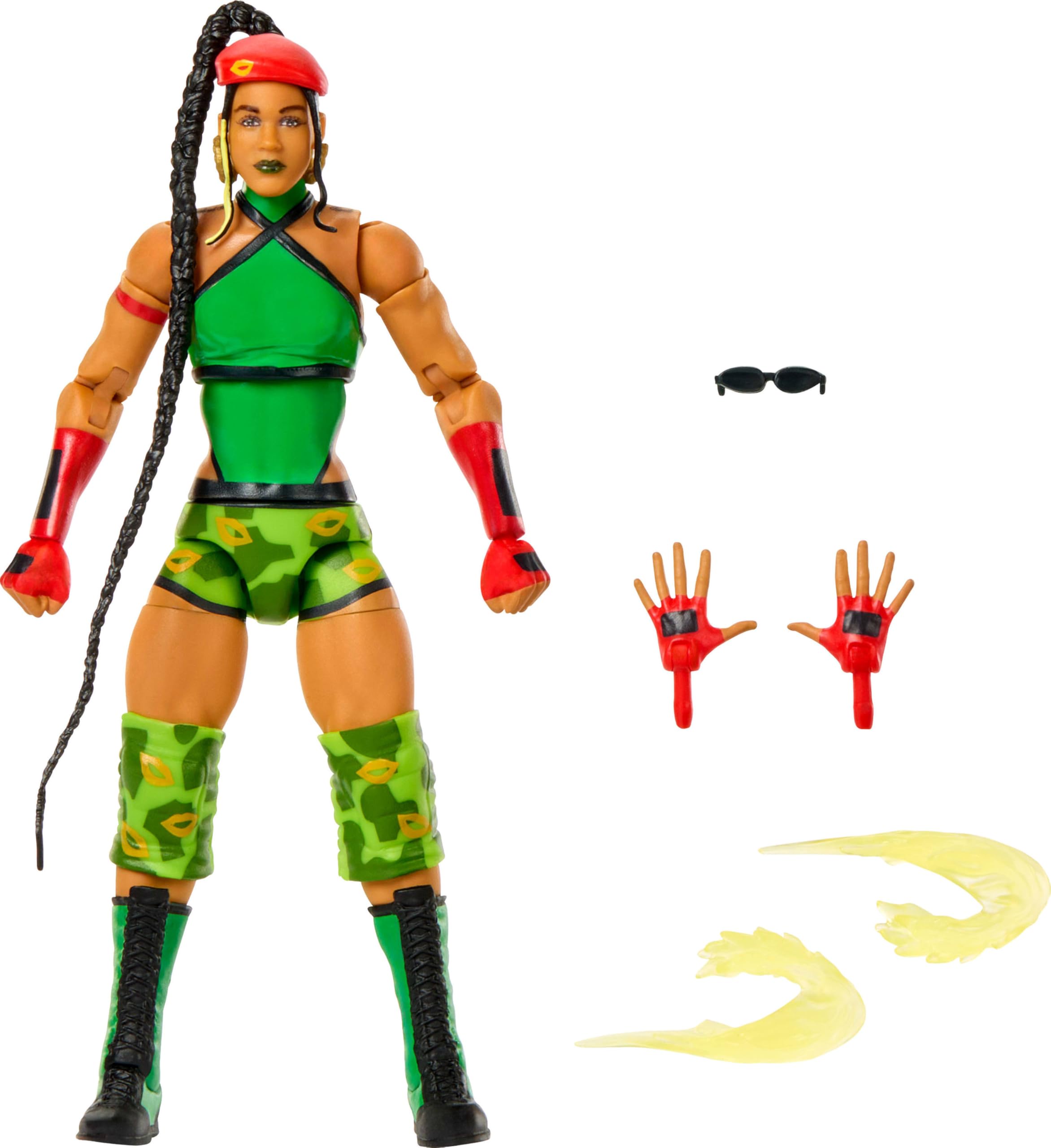 Amazon.com: WWE Bianca Belair As Cammy x Street Fighter Cross Over