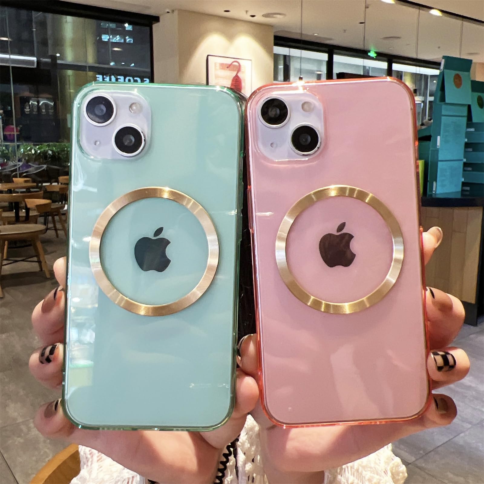 Amazon.co.jp: iPhone12pro ケース クリア かわいい MagSafe対応