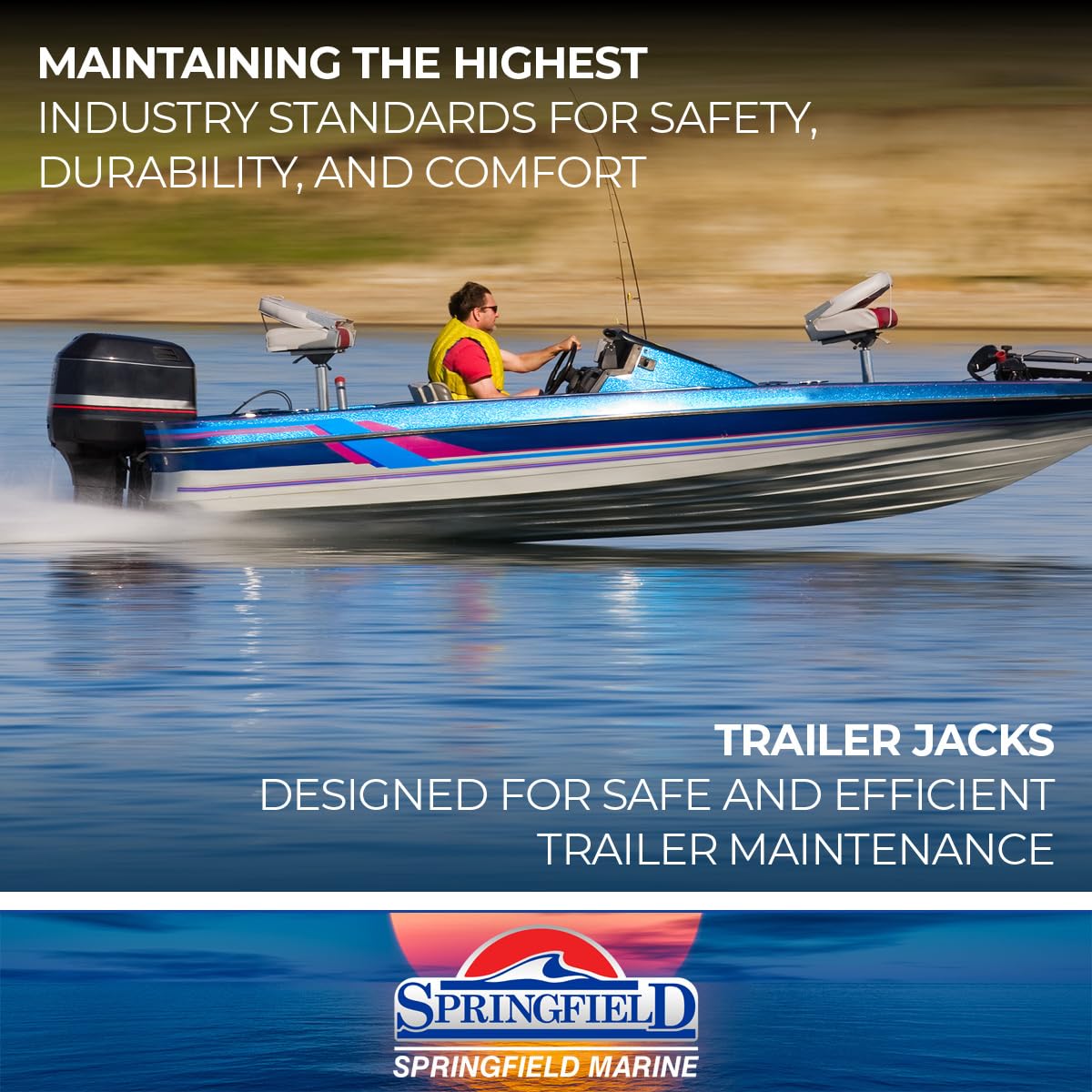 SPRINGFIELD Quick Change Trailer Jack