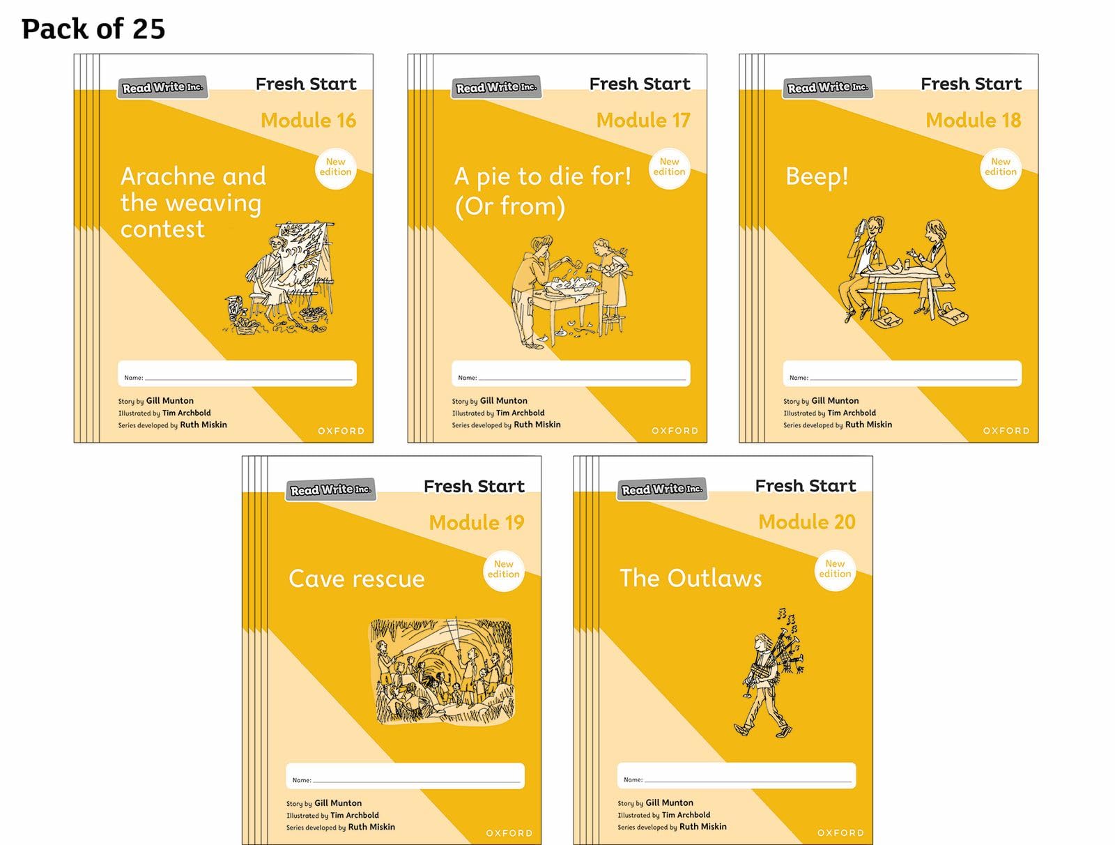 2024 Modules 16-20 - Pack of 25 (Read Write Inc. Fresh Start: 2024 Edition)