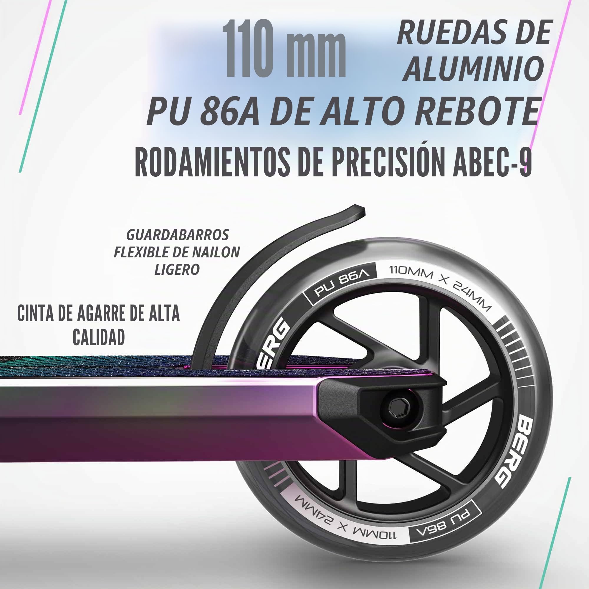 BERG Patinete Freestyle Proxus X1