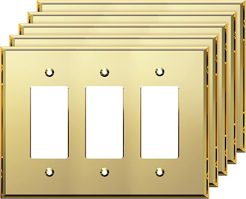 Vista 39 de LIDER LWP-31O-ABK, placa de pared decorativa de acrílico reflectante, placa de interruptor de luz espejada, cubierta de salida de plexiglás, vidrio