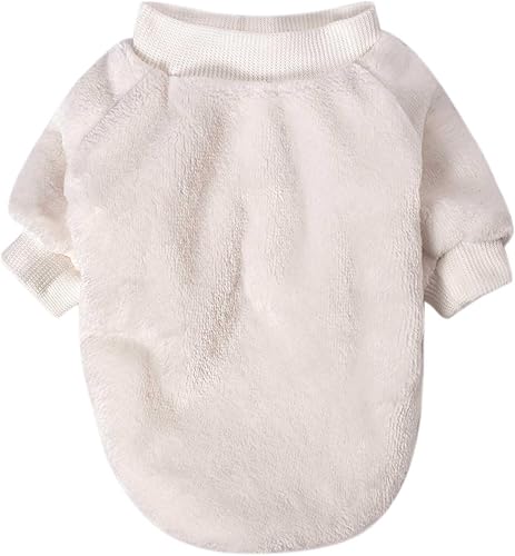 Miniatura 3 de Algudbilt Suéteres para perros, paquete de 3 unidades, ropa para perros pequeños, niños, niñas, XS, camisas de perrito y gato, ropa de invierno,