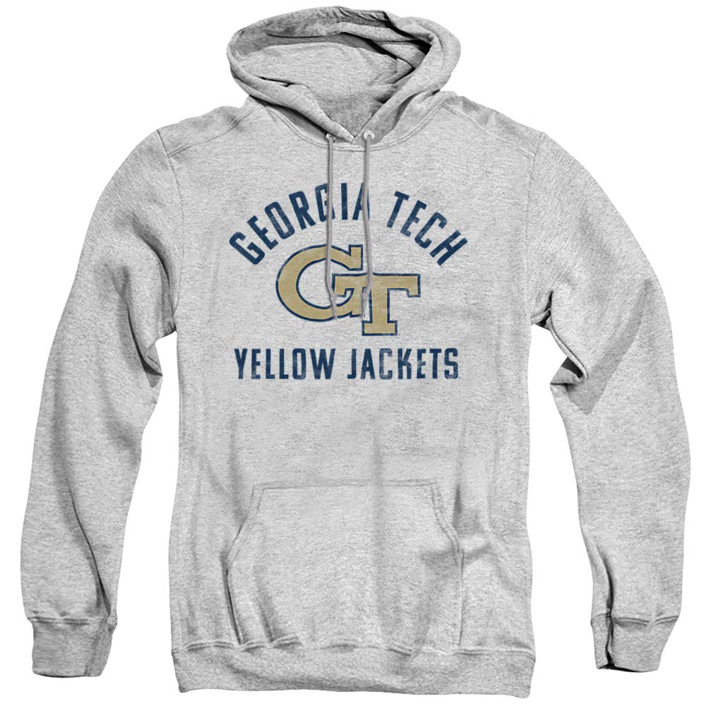 Georgia TechOfficial Yellow Jackets Logo Unisex Adult Pull-Over Hoodie