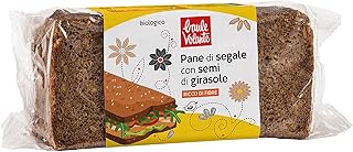 Baule Volante Girasole e Pane di Segale Bio - Pane di Segale Integrale - Ricco di Fibre - 500 g