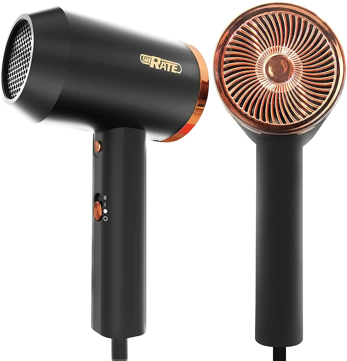 Buy SHRATE Ionic Hair Dryer, Blow Dryer with Diffuser,Integrated Design