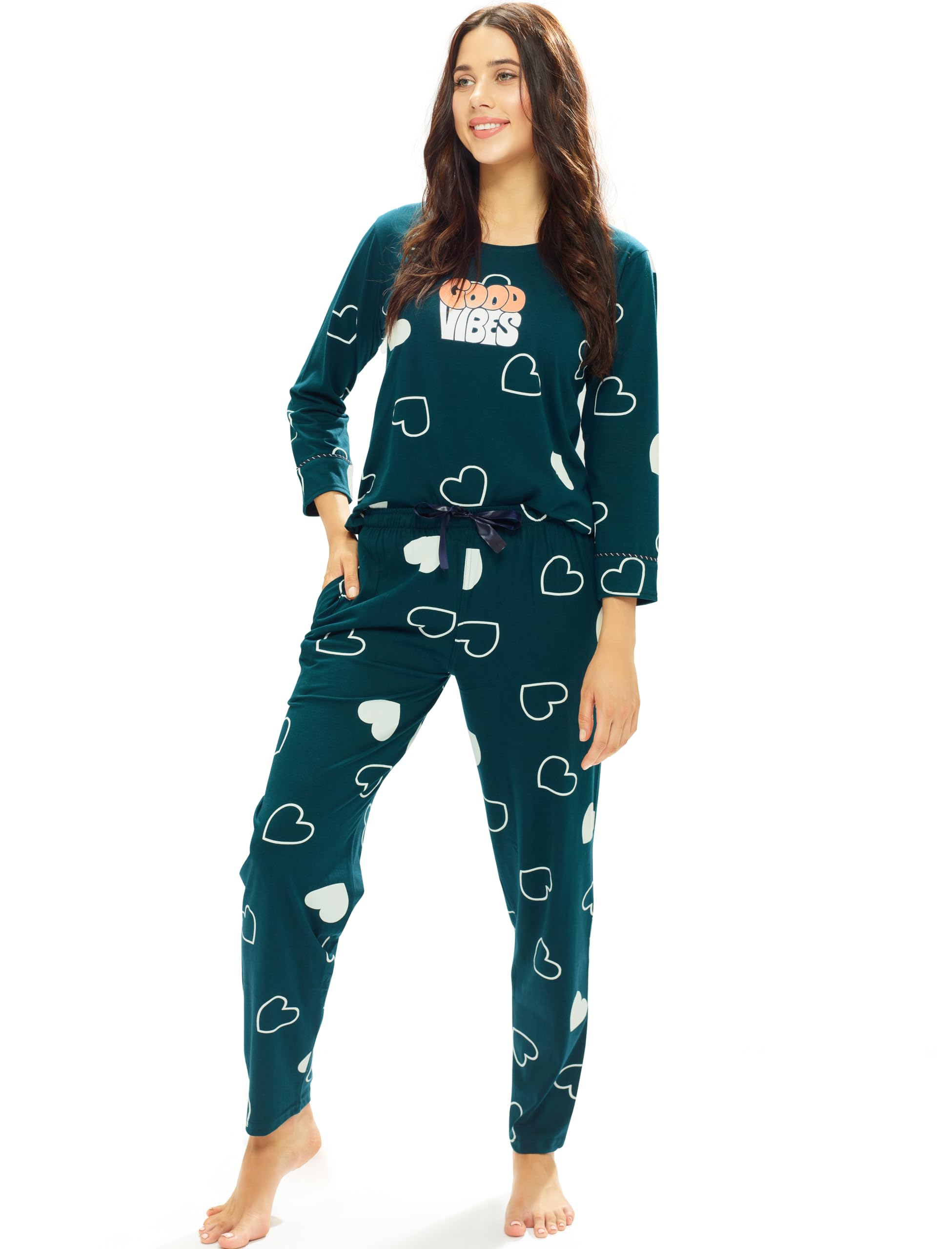 lotik Women's Cotton Night Suit Set-picture-4