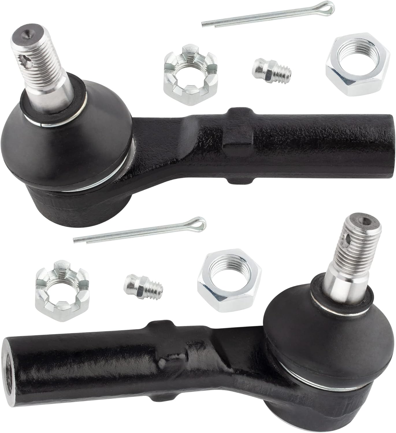 BOXI 2pcs Front Outer Tie Rod End Links Fit for Dodge Dakota 1997-1999 / for Dodge Durango 1998-1999 - FIT 4WD / 4x4 Models ONLY | ES3446 ES3447