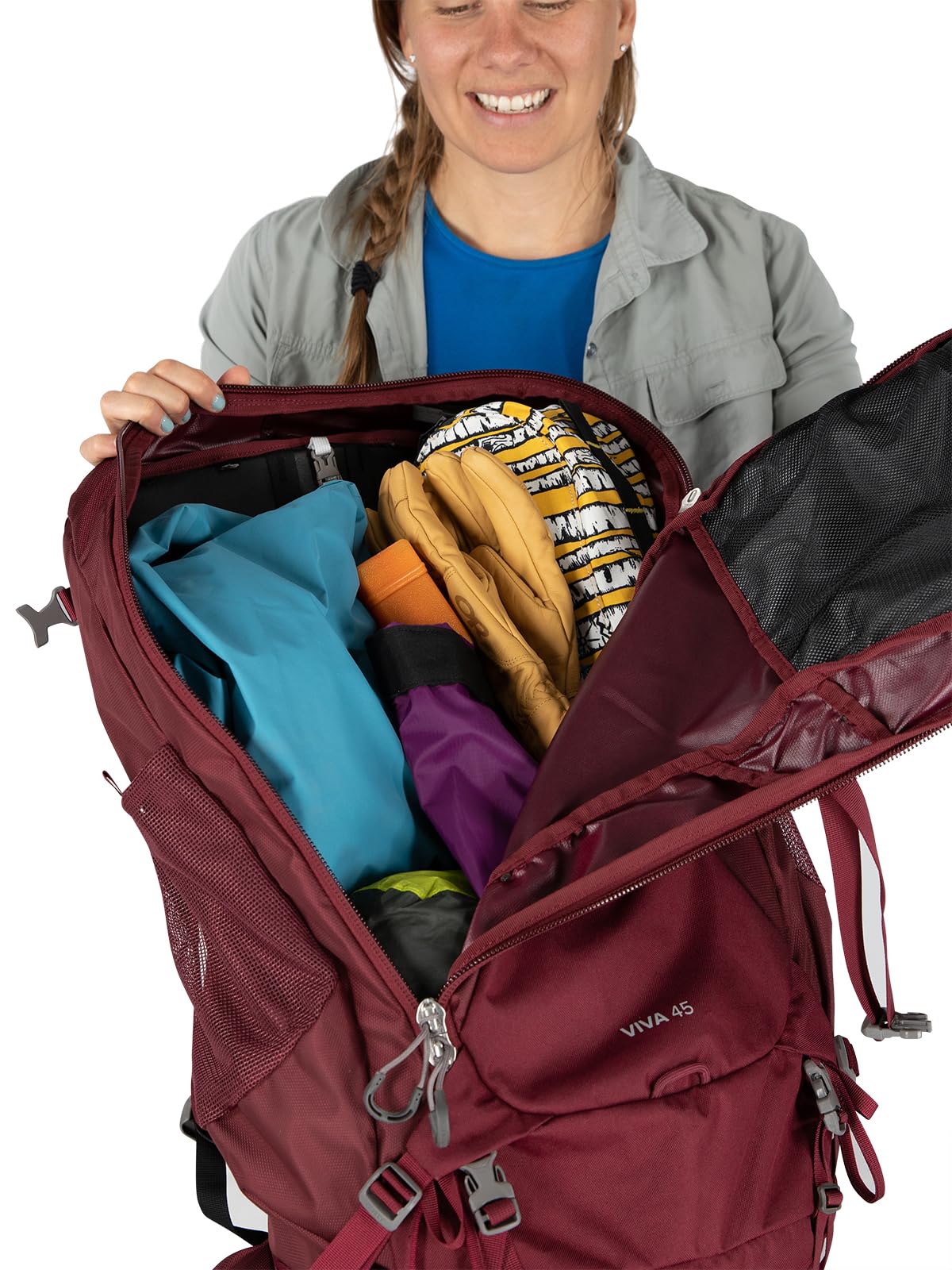 Osprey Viva 45 damski plecak z plecakiem