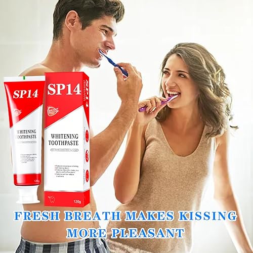 Miniatura 5 de Pasta de dientes blanqueadora de dientes, pasta de dientes blanqueadora de niacinamida para adultos, Sp-6 8 nuevos probióticos Sp-14 mejorados
