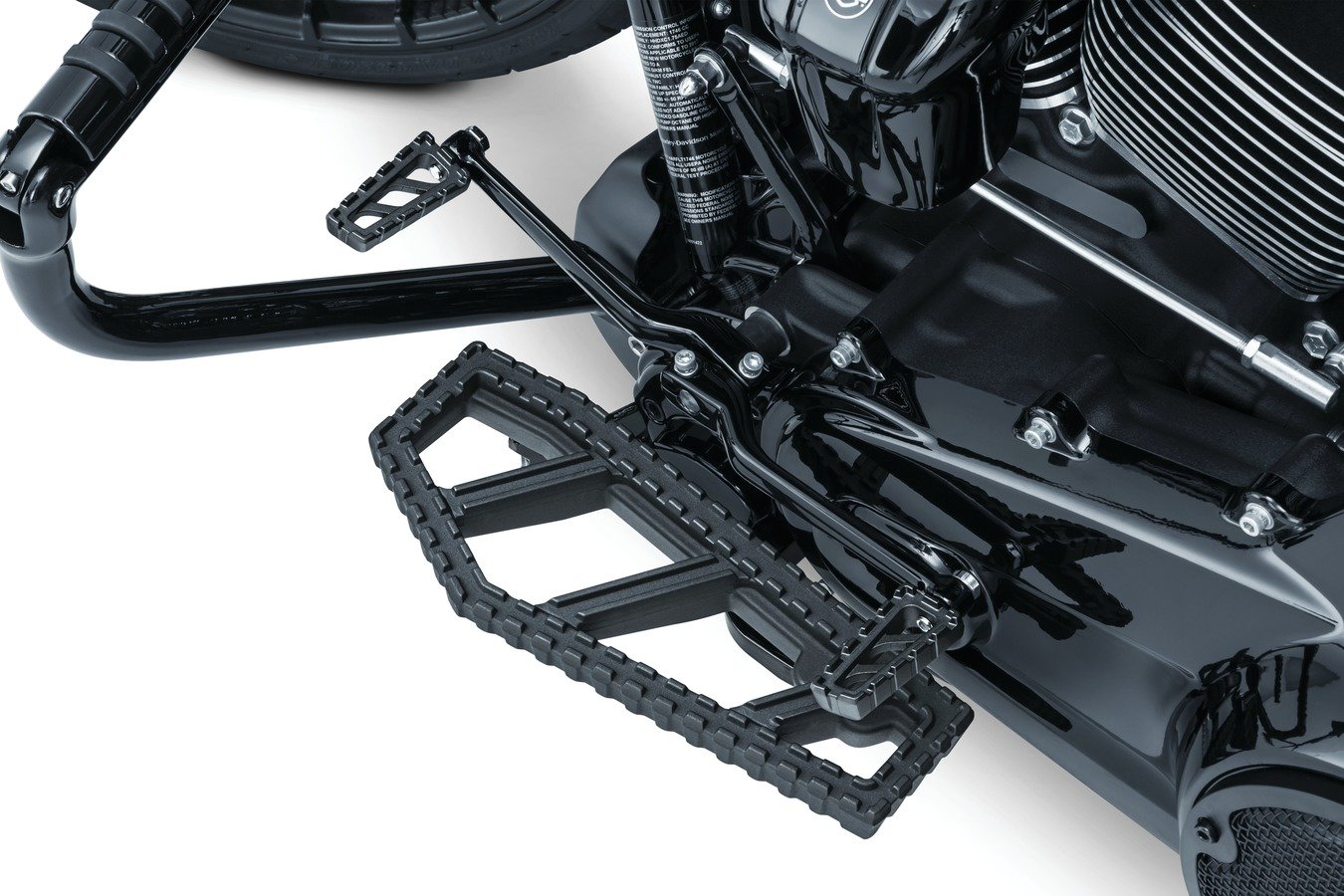Kuryakyn 3595 Motorcycle Foot Control: Riot Floorboards with