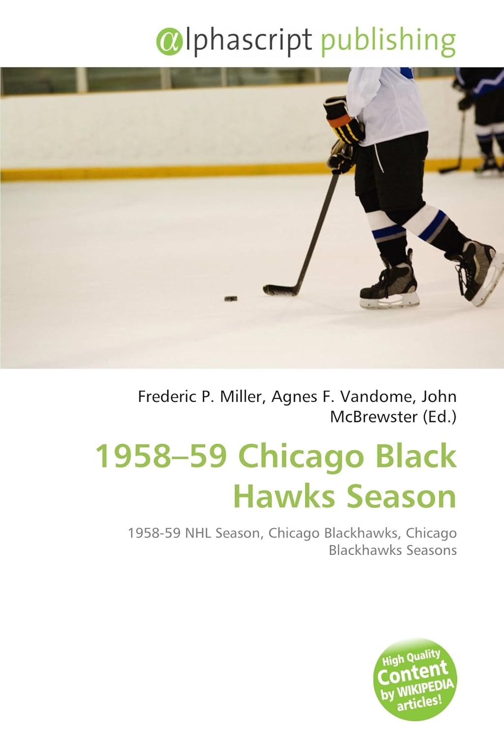 195859 Chicago Black Hawks Season 195859 NHL Season, Chicago