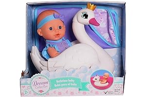 10" Bath Time Baby Doll with Swan: A Dreamy Delight for Bathtime
