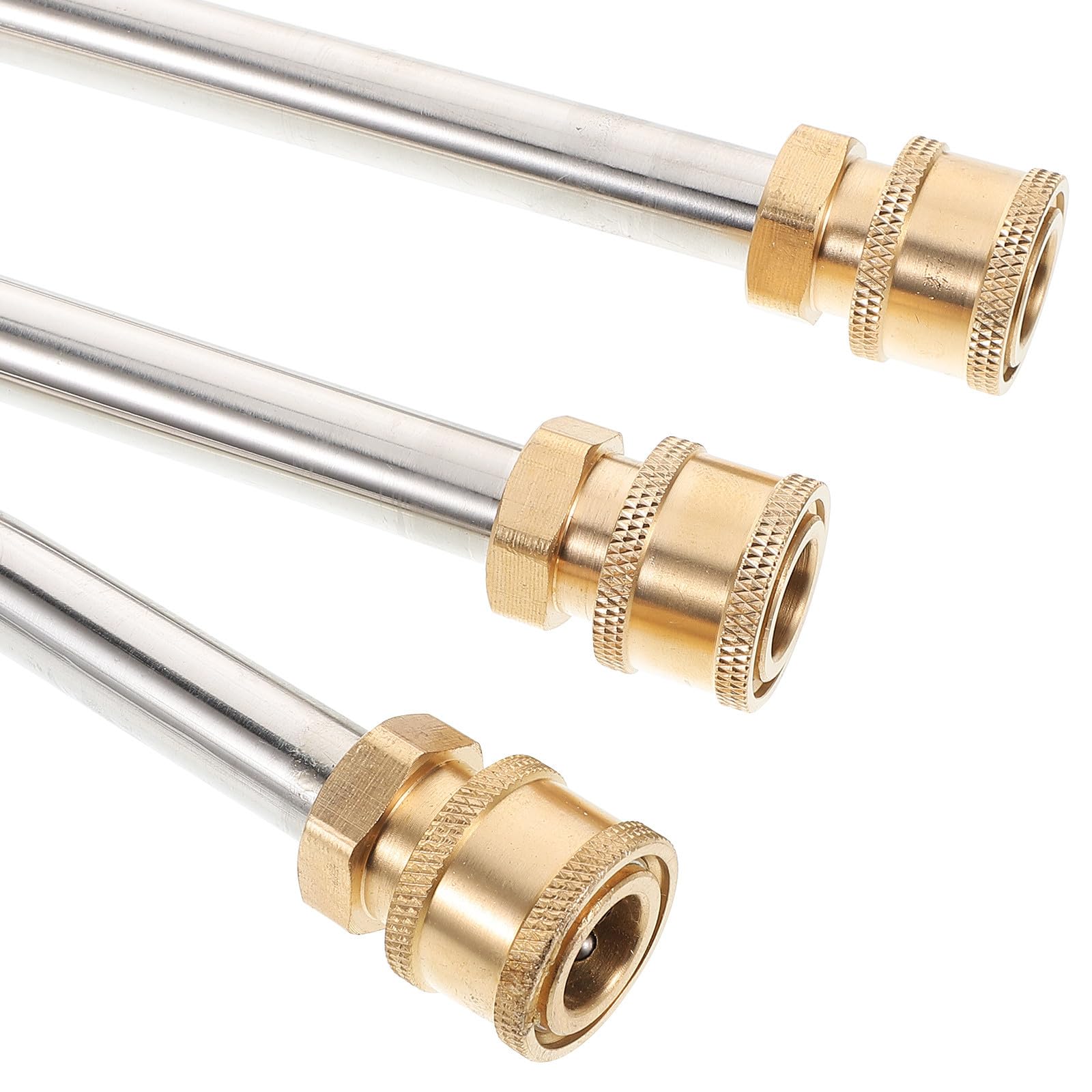 SUPVOX Limpiador de Chasis para Hidrolavadora con Varilla de Extensión de Acero Inoxidable y Plástico, Alta Eficiencia para Limpieza Debajo del Coche