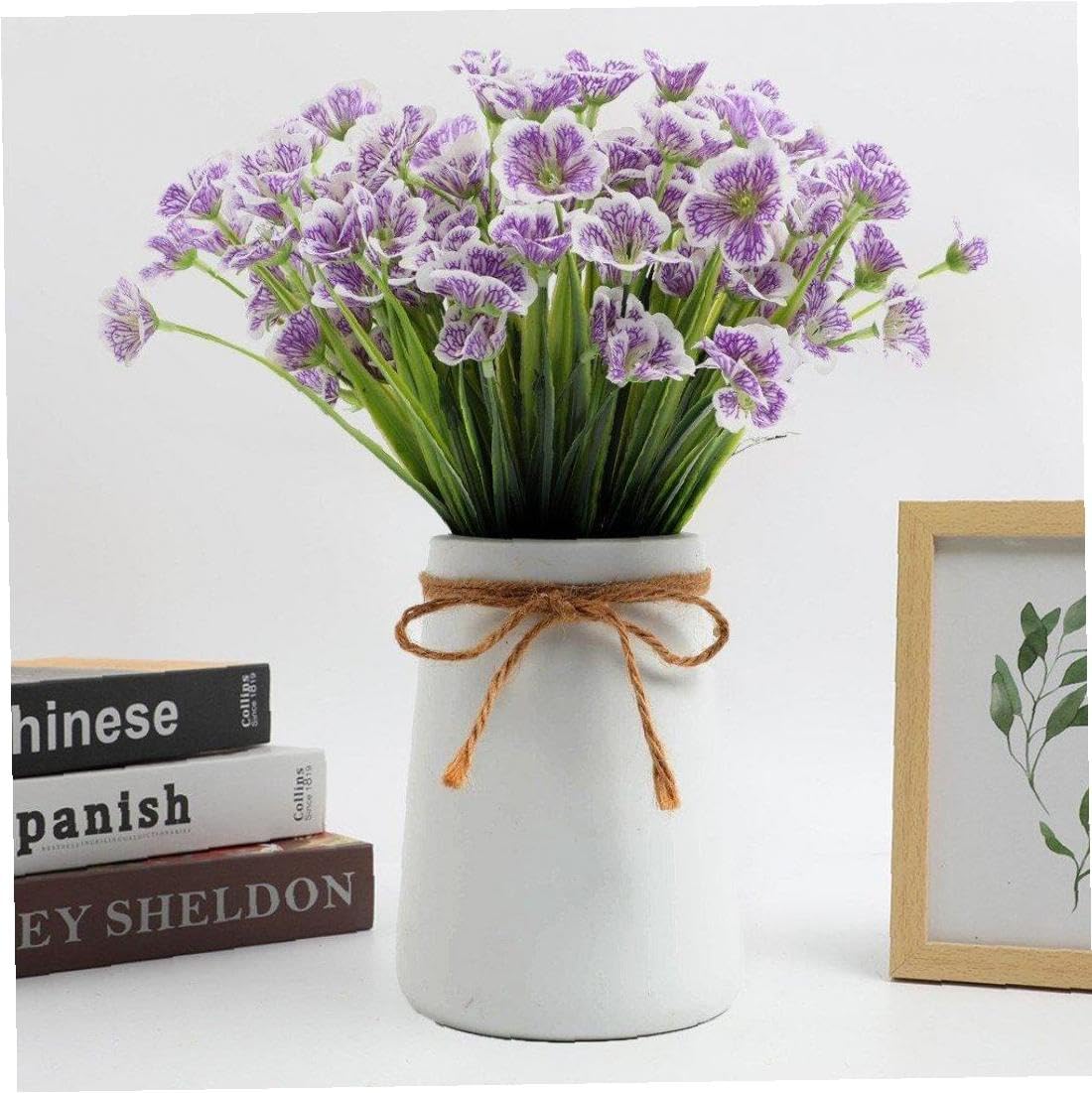 Amazon｜人工花 造花 スミレ 人工植物 人工スミレ プラスチック 家