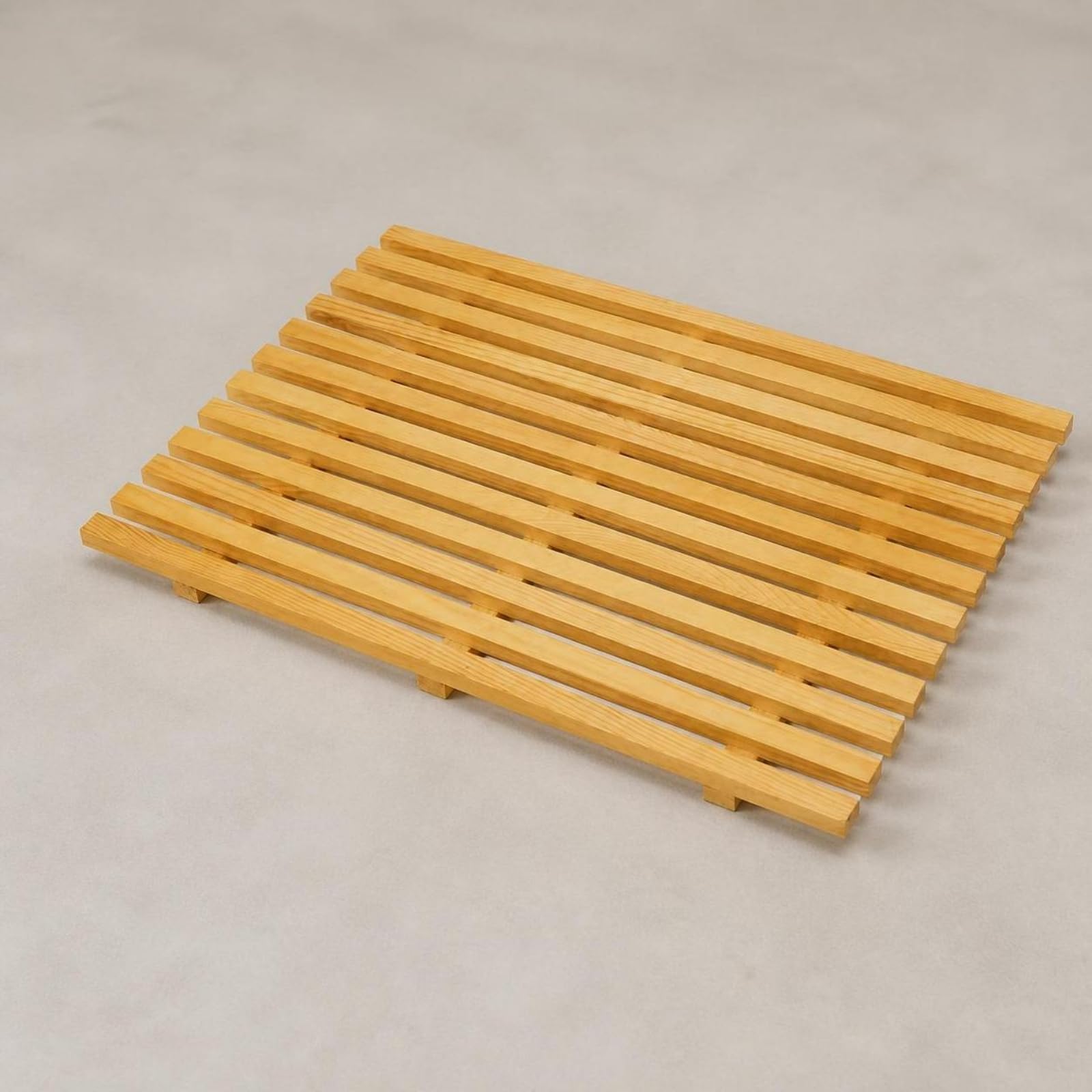 Cestino per Snack | Struttura Piatta, Espositore per Dessert, Naturale, Vassoio Snack di Frutta, Bancone, 50x50x2cm