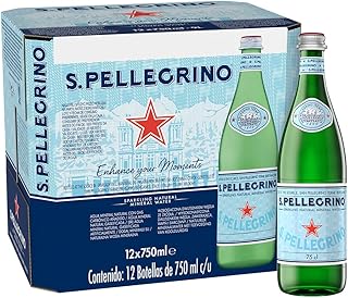S.Pellegrino サンペレグリノ炭酸水 瓶 750mlｘ12本 [正規輸入品] イタリア産スパークリングウォーター
