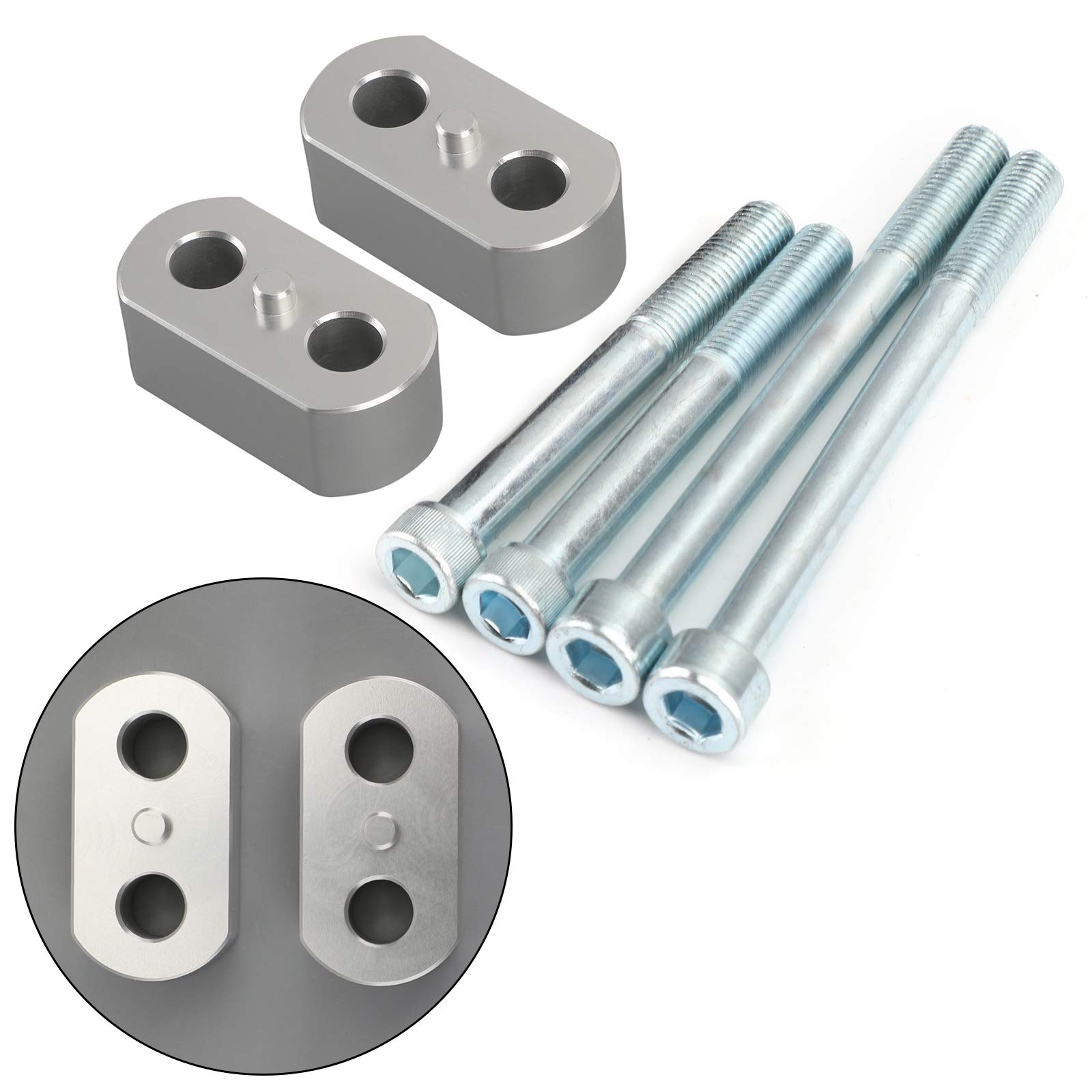 Topteng Lenker Bar Riser für Triumph Tiger 800 XC XCA XCX XR XRT XRX 2011-2019, für Triumph Tiger 1200 Explorer XCA XCX XR XRX XRT 2012-2019