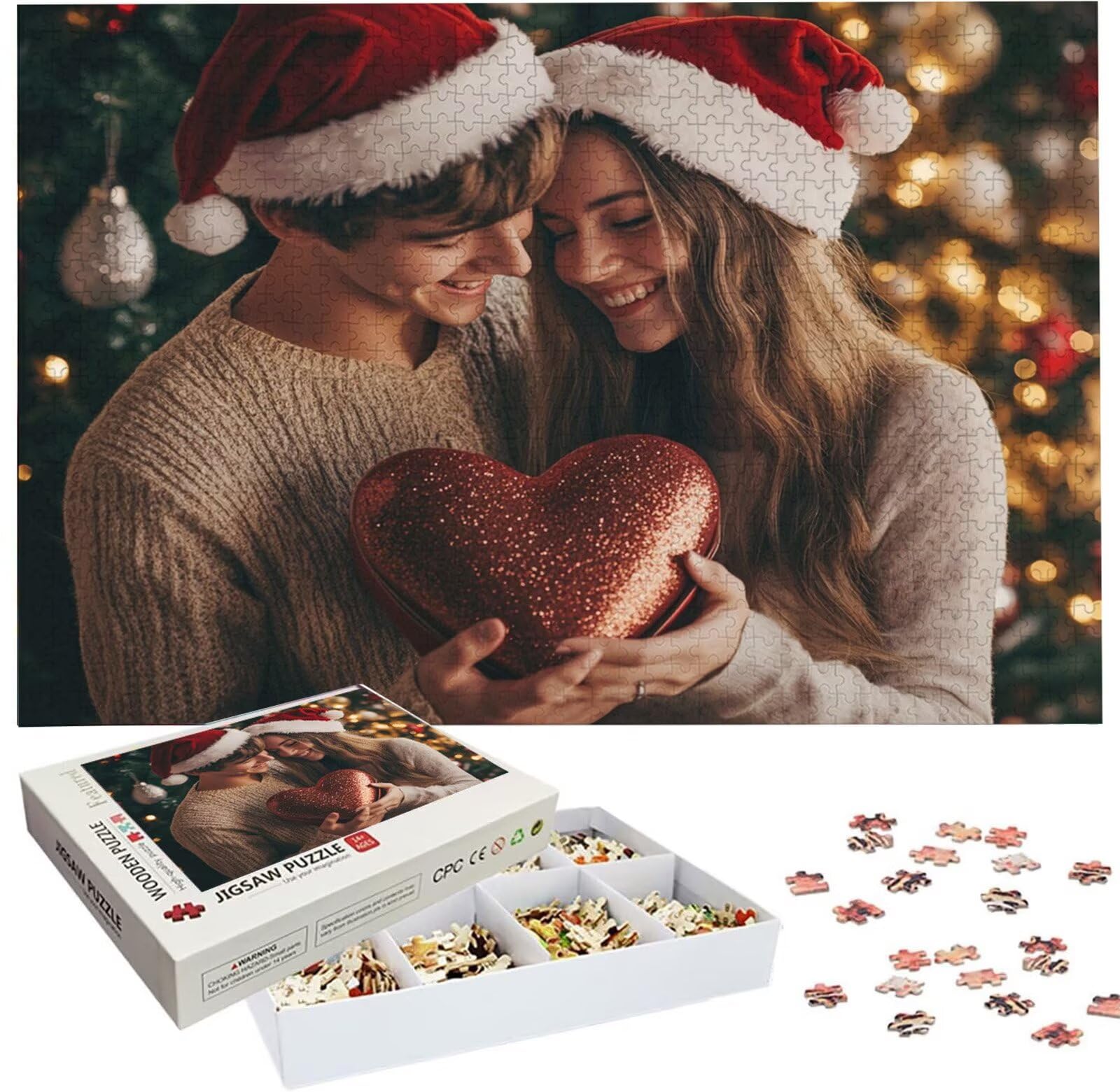 Puzzle Personalizzato con Foto e Testo 5000 Pezzi - Stampa in HD, W-4524