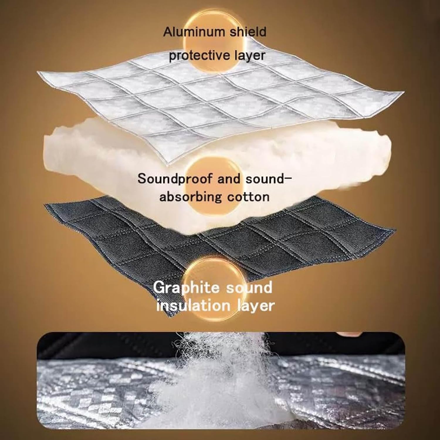 Window Insulation kit, Thermal Insulated Window Drapes for Noise Reduction and Energy Saving with Tape Design, Thermal Insulated Window Cover Oxford Cloth Thicken Cotton Fiber (Silver, 39*70In)