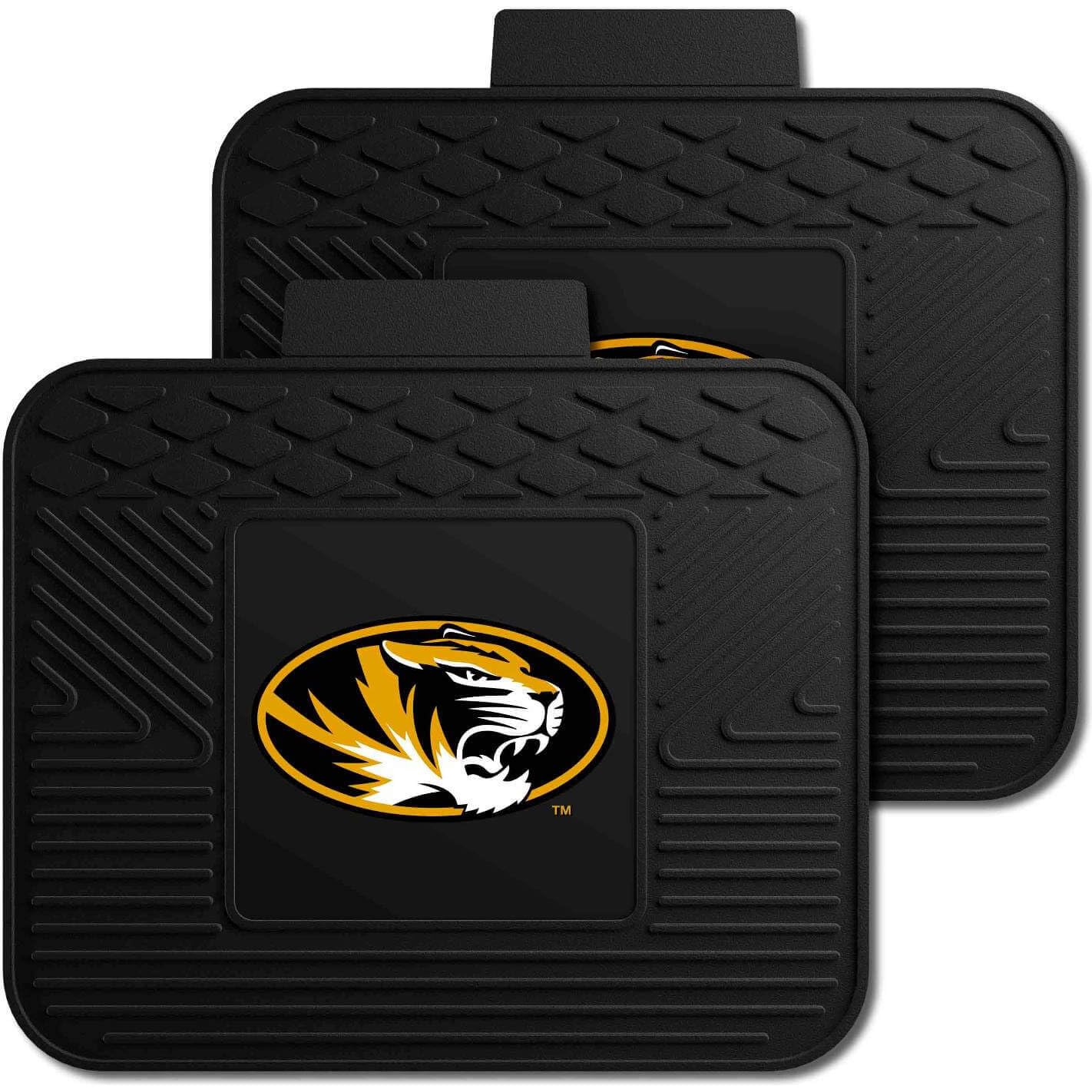 University of Missouri Back Seat Car Mats - 2 Piece Set