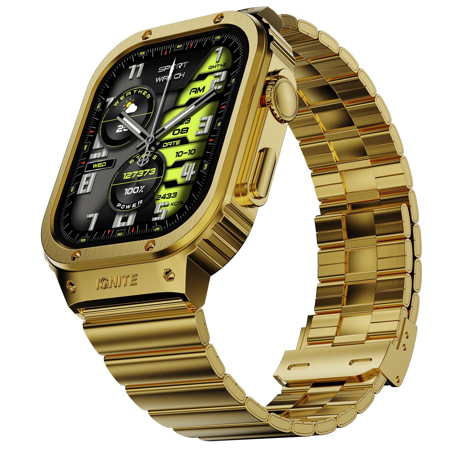 Fire-Boltt Maverick Smartwatch in Gold